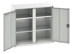 Bott Verso Basic Tool Cupboards Cupboard with shelves Verso 1050x550x1000H Partition Cupboard 4 Shelf